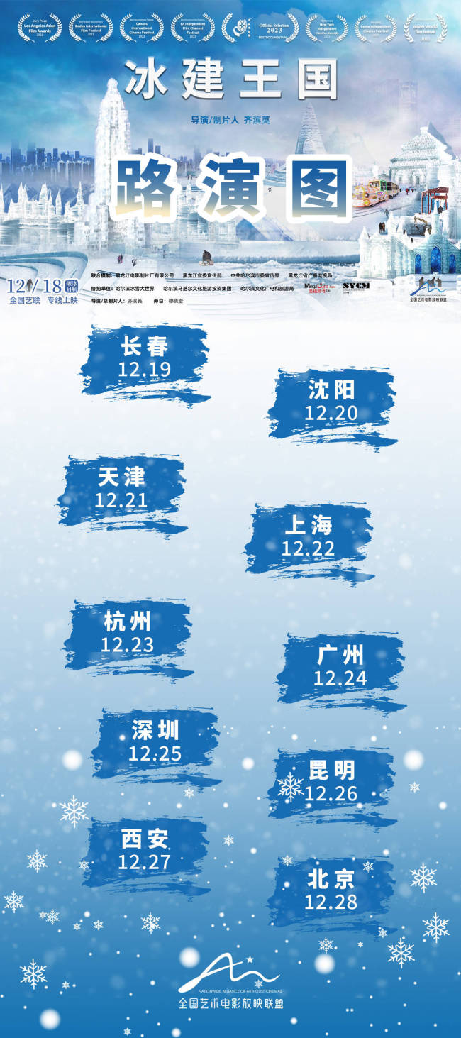 纪录电影《冰建王国》12月18日全国艺联温暖献映